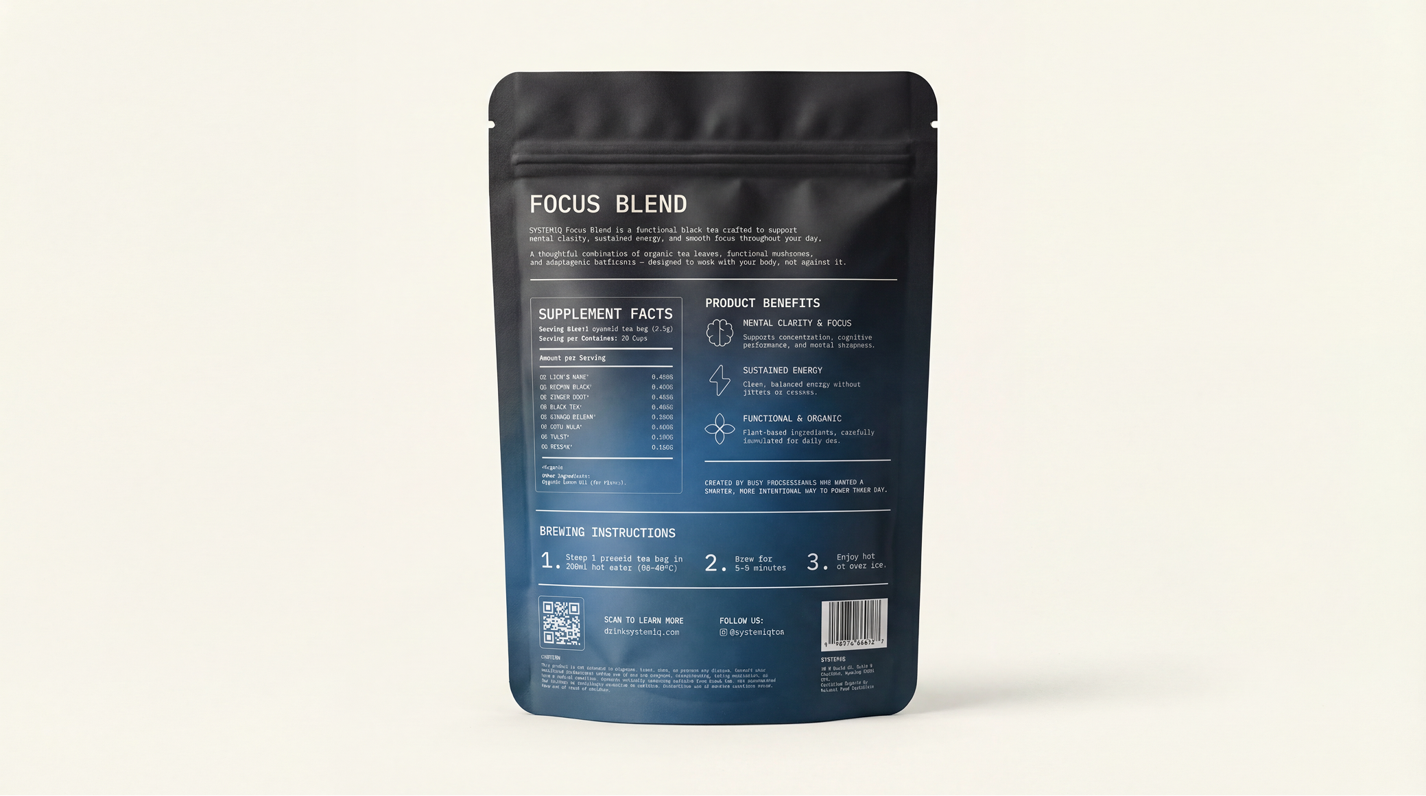 SYSTEMiQ Focus Tea