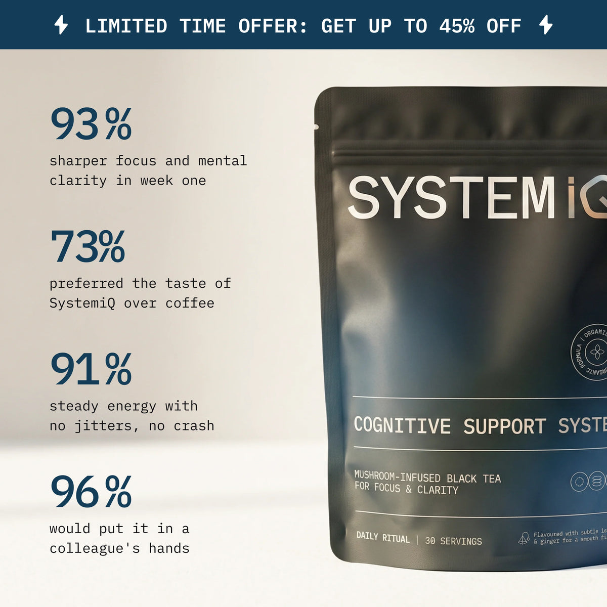 SYSTEMiQ Focus Tea